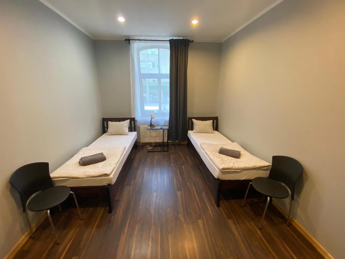 Aparthotel 리가 외부 사진 A room at the hostel