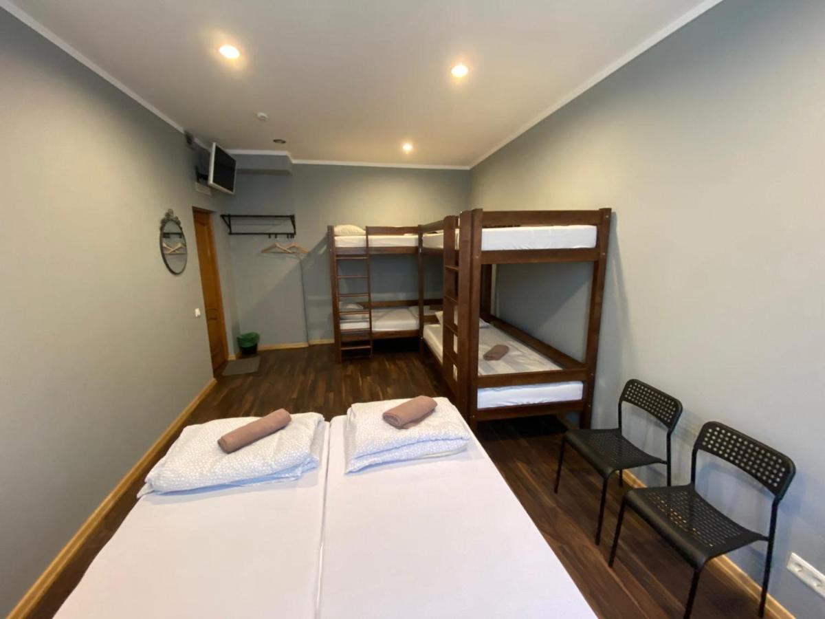 Aparthotel 리가 외부 사진 A room at the hostel