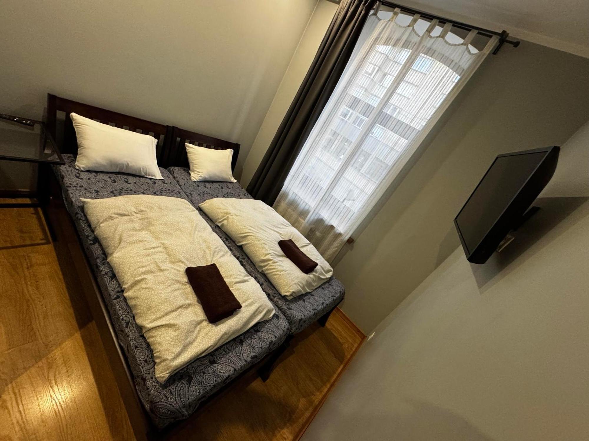 Aparthotel 리가 외부 사진 A room at the hotel