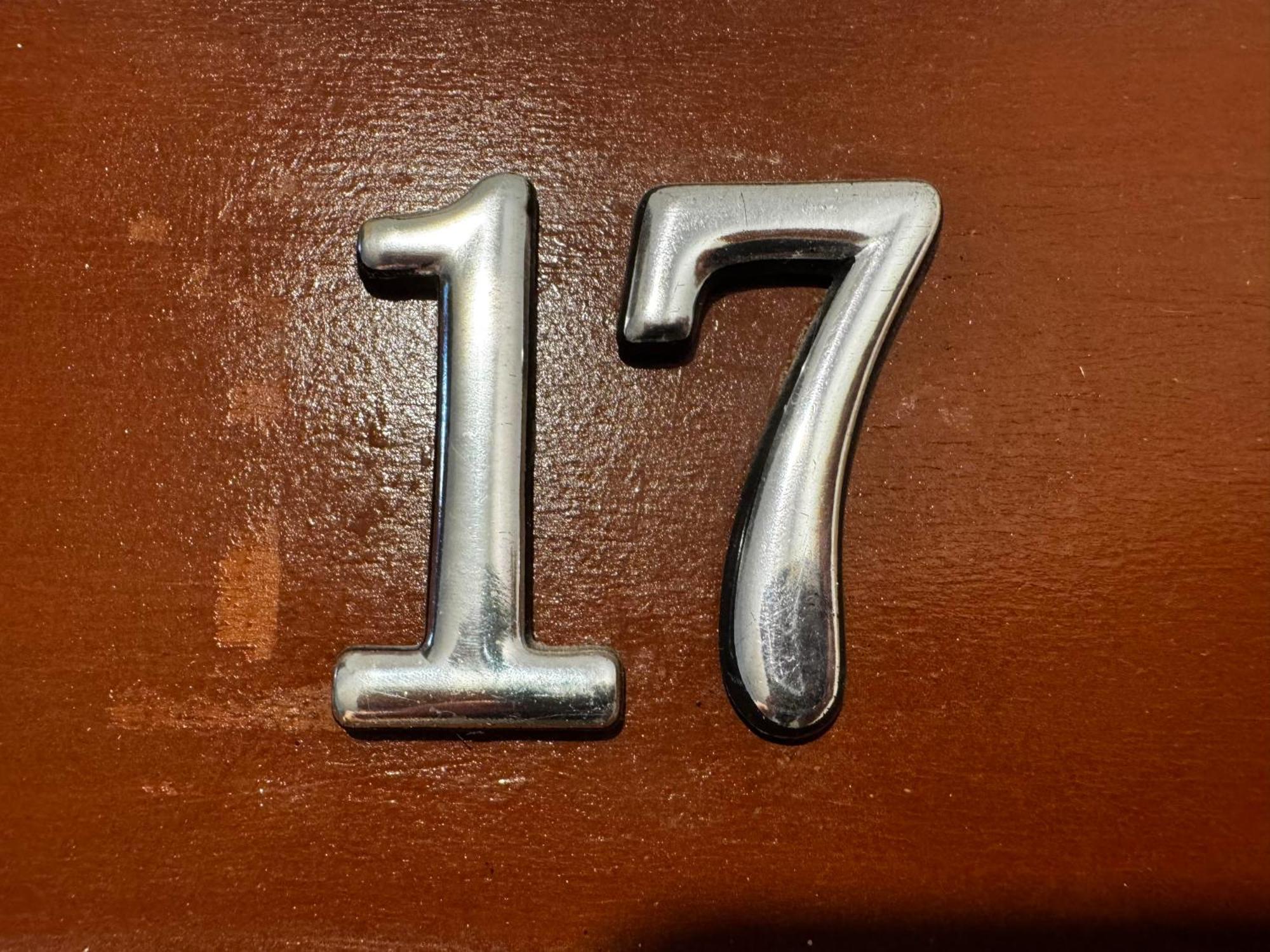 Aparthotel 리가 객실 사진 A house number