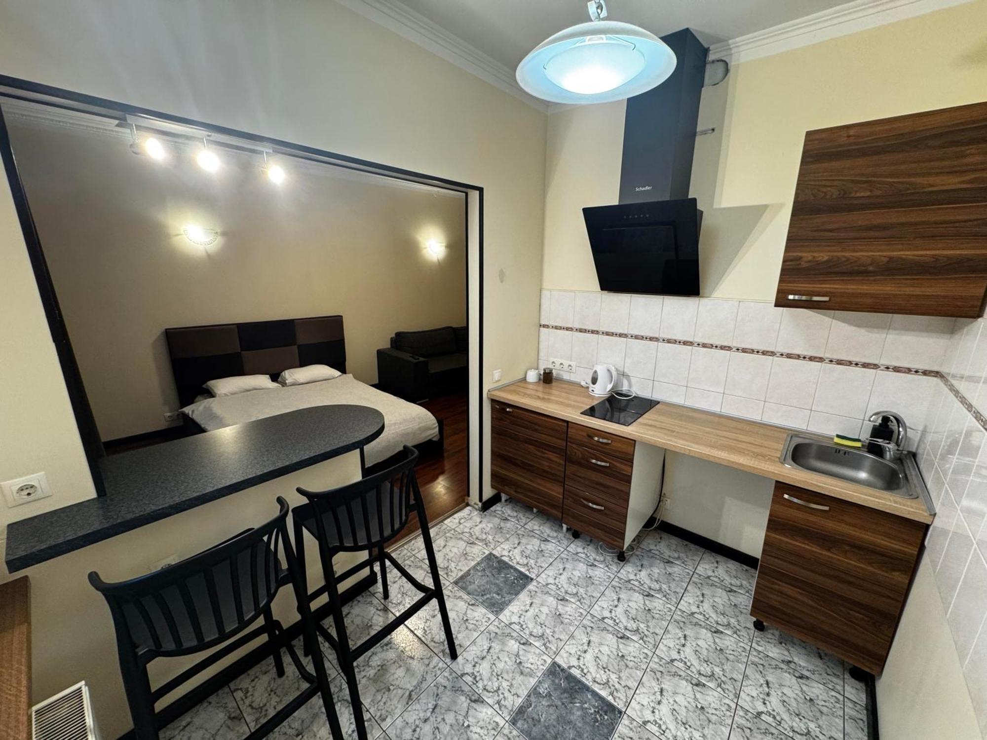 Aparthotel 리가 외부 사진 A typical studio apartment