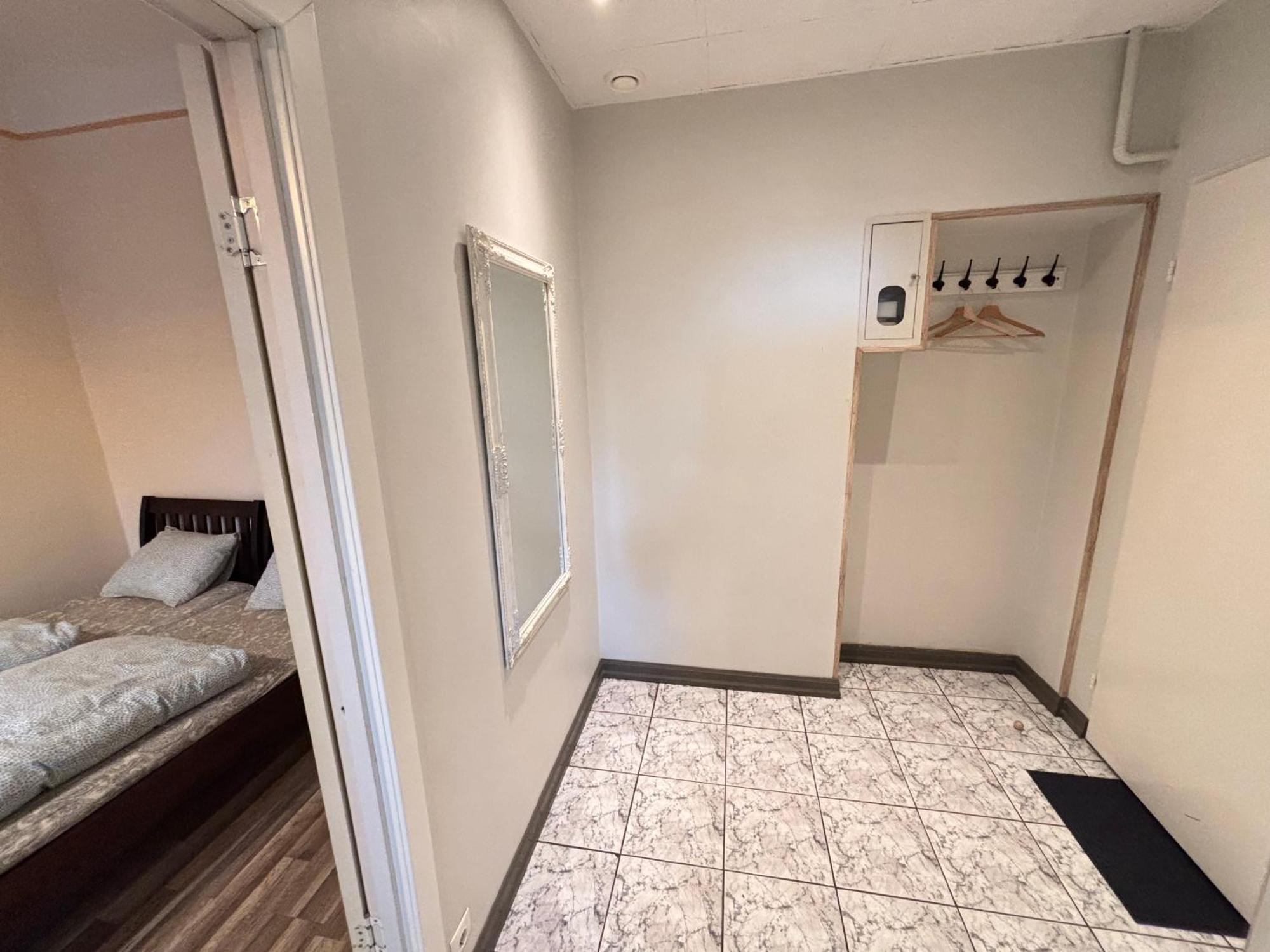 Aparthotel 리가 외부 사진 A typical room at the hostel