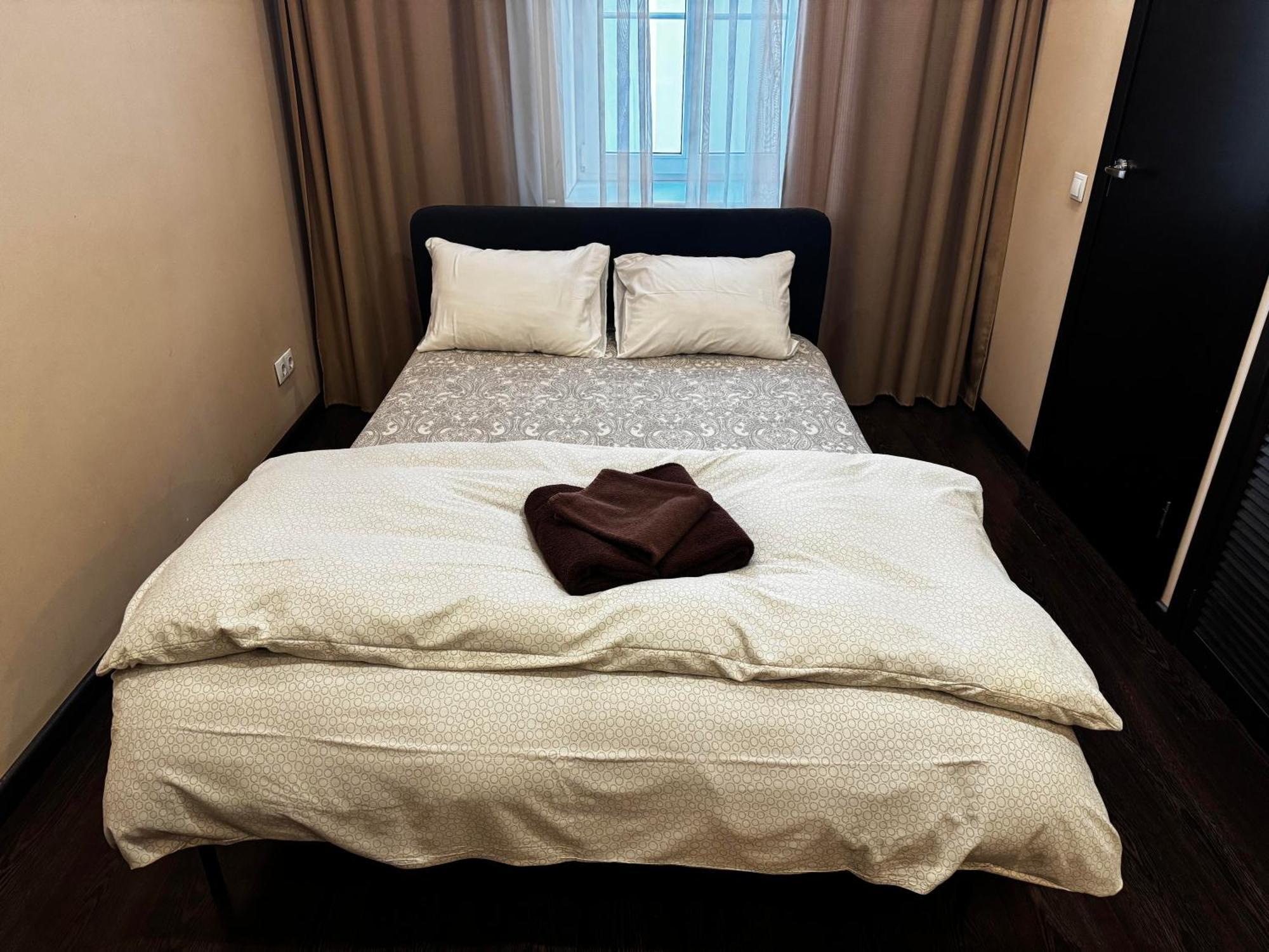 Aparthotel 리가 외부 사진 A futon bed