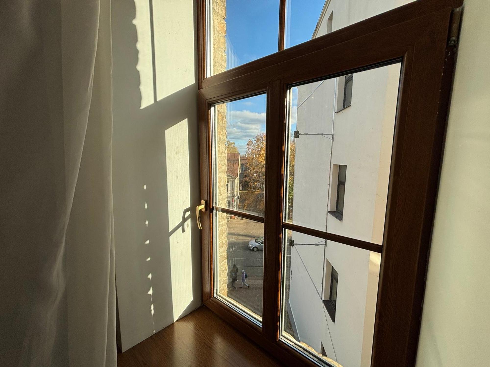 Aparthotel 리가 외부 사진 A window