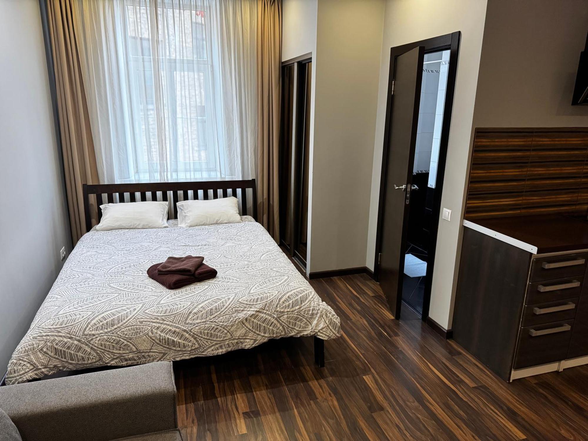 Aparthotel 리가 외부 사진 A typical studio apartment